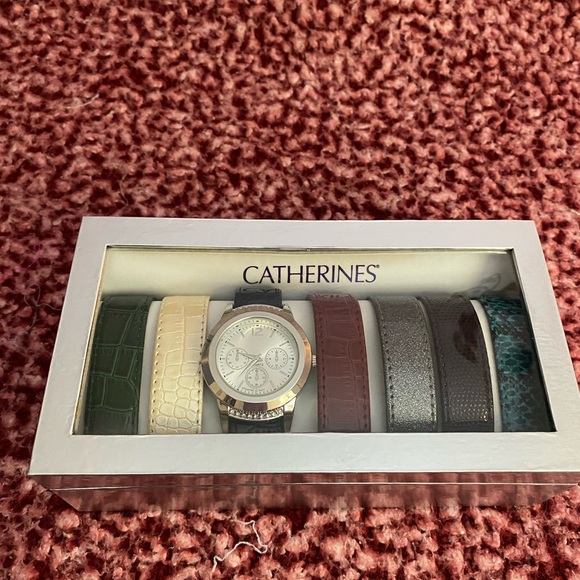 Catherine’s Watch With 7 Different Wristbands! NWOT!! - Picture 2 of 7